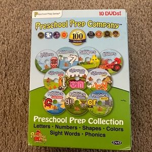 Set of 10 DVD’s Preschool Prep Company